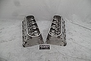 Aluminum Cylinder Heads BEFORE Chrome-Like Metal Polishing - Aluminum Polishing