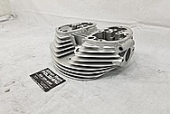 Motorcycle Aluminum Cylinder Heads BEFORE Chrome-Like Metal Polishing and Buffing Services / Restoration Services 