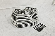 Motorcycle Aluminum Cylinder Heads BEFORE Chrome-Like Metal Polishing and Buffing Services / Restoration Services 