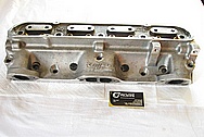 KRE Aluminum Cylinder Heads BEFORE Chrome-Like Metal Polishing and Buffing Services