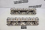 Aluminum Cylinder Heads BEFORE Chrome-Like Metal Polishing - Aluminum Polishing