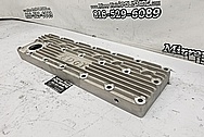Edgy Straight 6 Plymouth Rough Cast Finned Aluminum Cylinder Head BEFORE Chrome-Like Metal Polishing - Aluminum Polishing - Cylinder Head Polishing 