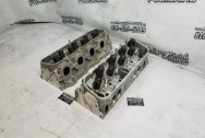 Trick Flow 280 Aluminum Cylinder Heads BEFORE Chrome-Like Metal Polishing and Buffing Services / Restoration Services - Aluminum Polishing - Cylinder Head Polishing