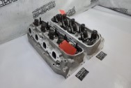 Brand New Brodix Aluminum Cylinder Heads BEFORE Chrome-Like Metal Polishing - Aluminum Polishing - Cylinder Heads Polishing Services