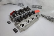 Brand New Brodix Aluminum Cylinder Heads BEFORE Chrome-Like Metal Polishing - Aluminum Polishing - Cylinder Heads Polishing Services