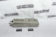 Weiand Ford Flathead Cylinder Head BEFORE Chrome-Like Metal Polishing and Buffing Services | Restoration Services | Aluminum Polishing | Cylinder Head Polishing