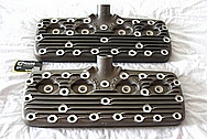 Eddie Meyer Hollywood Aluminum Cylinder Heads BEFORE Chrome-Like Metal Polishing and Buffing Services