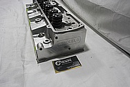 Mondello V8 Engine Aluminum Cylinder Heads BEFORE Chrome-Like Metal Polishing and Buffing Services / Resoration Services