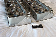 Brodix Big Brodie Aluminum Engine Cylinder Heads BEFORE Chrome-Like Metal Polishing and Buffing Services / Resoration Services