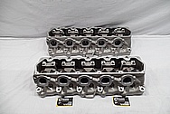 Dodge Viper Aluminum Cylinder Heads BEFORE Chrome-Like Metal Polishing and Buffing Services / Restoration Services 