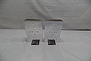 Aluminum & Copper Heat Sink Pieces AFTER Chrome-Like Metal Polishing and Buffing Services / Restoration Services