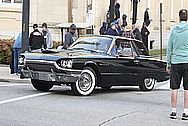 1964 Ford Thunderbird Stainless Steel Hubcaps AFTER Chrome-Like Metal Polishing and Buffing Services - Stainless Steel Polishing