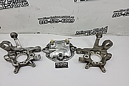 Aluminum Hubs BEFORE Chrome-Like Metal Polishing and Buffing Services - Aluminum Polishing 