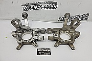 Aluminum Hubs BEFORE Chrome-Like Metal Polishing and Buffing Services - Aluminum Polishing 