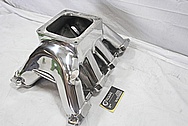 GM Aluminum Intake Manifold AFTER Chrome-Like Metal Polishing and Buffing Services / Restoration Services