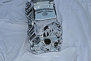 Offenhauser V8 Aluminum Turbo Thrust Intake Manifold AFTER Chrome-Like Metal Polishing and Buffing Services