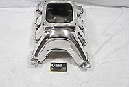 GM Aluminum Intake Manifold AFTER Chrome-Like Metal Polishing and Buffing Services / Restoration Services