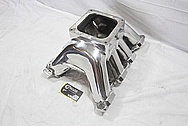 GM Aluminum Intake Manifold AFTER Chrome-Like Metal Polishing and Buffing Services / Restoration Services