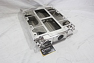 Weiand Aluminum Intake Manifold AFTER Chrome-Like Metal Polishing and Buffing Services / Restoration Services