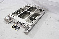 Weiand Aluminum Intake Manifold AFTER Chrome-Like Metal Polishing and Buffing Services / Restoration Services