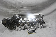 1993-1998 Toyota Supra 2JZ-GTE Aluminum Intake Manifold AFTER Chrome-Like Metal Polishing and Buffing Services