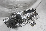 1993-1998 Toyota Supra 2JZ-GTE Aluminum Intake Manifold AFTER Chrome-Like Metal Polishing and Buffing Services