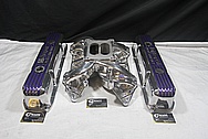 Edelbrock Performer RPM Aluminum V8 Intake Manifold AFTER Chrome-Like Metal Polishing and Buffing Services / Restoration Services 