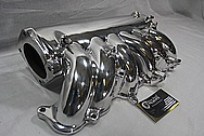 Toyota Supra Aluminum Intake Manifold AFTER Chrome-Like Metal Polishing and Buffing Services / Restoration Services
