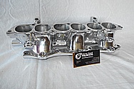 Mitsubishi 3000GT Aluminum Lower Intake Manifold AFTER Chrome-Like Metal Polishing and Buffing Services