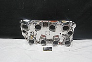 Aluminum Blower Intake Manifold AFTER Chrome-Like Metal Polishing and Buffing Services / Restoration Services 