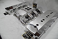 Mod Man Aluminum Intake Manifold AFTER Chrome-Like Metal Polishing and Buffing Services / Restoration Services 