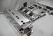 Mod Man Aluminum Intake Manifold AFTER Chrome-Like Metal Polishing and Buffing Services / Restoration Services 
