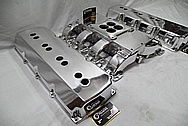 Mod Man Aluminum Intake Manifold AFTER Chrome-Like Metal Polishing and Buffing Services / Restoration Services 