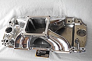 Edelbrock Vicotor Aluminum Intake Manifold AFTER Chrome-Like Metal Polishing and Buffing Services / Restoration Services 