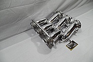 2010 Nissan GTR Japan Aluminum Mines Surge Tank / Intake Manifold AFTER Chrome-Like Metal Polishing and Buffing Services / Restoration Services