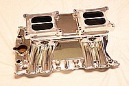Tunnelram Aluminum V8 Intake Manifold AFTER Chrome-Like Metal Polishing and Buffing Services
