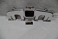 Aluminum 6 Cylinder Intake Manifold AFTER Chrome-Like Metal Polishing and Buffing Services / Restoration Services 