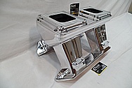 Indy Performance Aluminum Intake Manifold AFTER Chrome-Like Metal Polishing and Buffing Services / Restoration Services 