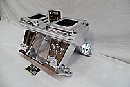 Indy Performance Aluminum Intake Manifold AFTER Chrome-Like Metal Polishing and Buffing Services / Restoration Services 