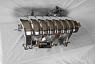 Dodge Hemi 6.1L Aluminum Intake Manifold AFTER Chrome-Like Metal Polishing and Buffing Services / Restoration Services 