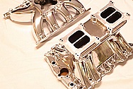 V8 Aluminum Intake Manifolds AFTER Chrome-Like Metal Polishing and Buffing Services