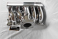 Ford Mustang Aluminum Rough Cast V8 Engine Intake Manifold AFTER Chrome-Like Metal Polishing and Buffing Services / Restoration Services