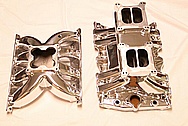 V8 Aluminum Intake Manifolds AFTER Chrome-Like Metal Polishing and Buffing Services