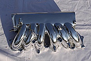 Toyota Supra 2JZGTE Aluminum Intake Manifold AFTER Chrome-Like Metal Polishing and Buffing Services