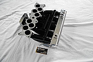 Ford Mustang Aluminum V8 Engine Intake Manifold AFTER Chrome-Like Metal Polishing and Buffing Services / Restoration Services Plus Custom Painting Services 