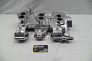 Aluminum V8 Engine Intake Manifold AFTER Chrome-Like Metal Polishing and Buffing Services / Restoration Services