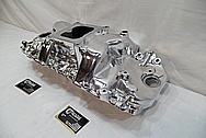 Aluminum Intake Manifold AFTER Chrome-Like Metal Polishing and Buffing Services / Restoration Services