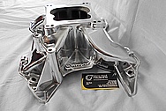 4 Cylinder Mopar Aluminum Intake Manifold AFTER Chrome-Like Metal Polishing and Buffing Services / Restoration Services