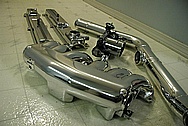 Toyota Supra 2JZGTE Aluminum Intake Manifold AFTER Chrome-Like Metal Polishing and Buffing Services