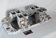 Aluminum V8 Intake Manifold AFTER Chrome-Like Metal Polishing and Buffing Services / Restoration Services and Custom Painting Services 